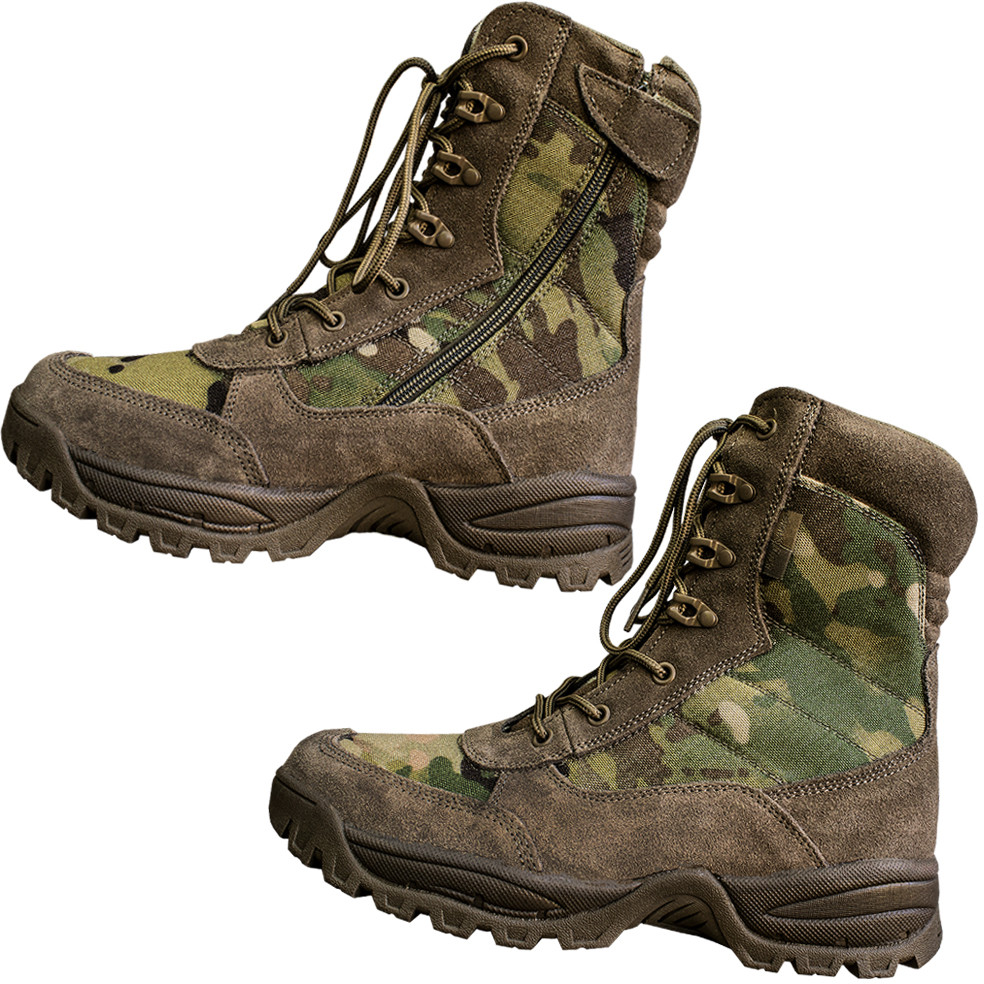 Черевики TACTICAL BOOTS - YKK ZIPPER - Teesar - MULTICAM