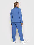 Костюм брючний Вікторі василек, фото 2