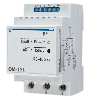 Однофазний измеритель ограничитель мощности ОМ-121