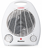 Тепловентилятор спіральний LQ-501, 2000W, 2 режими 1000/2000Вт, холодний/теплий/гарячий, фото 2