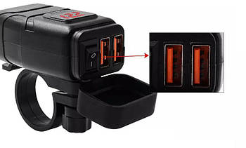 Зарядний пристрій WUPP Square Dual Charger QC 3.0 CS-854