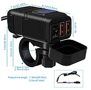 Зарядний пристрій WUPP Square Dual Charger QC 3.0 CS-854, фото 3