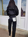 Костюм-двійка джинсовий Raw  12043-002 Чорний, фото 4