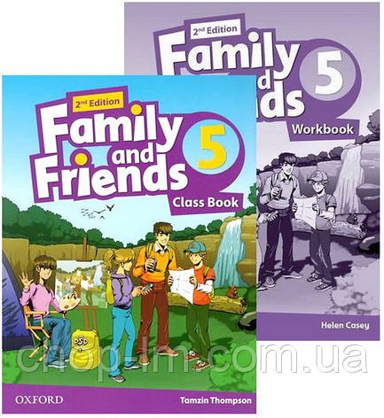 Комплект Family and Friends (2nd Edition) 5 Class Book + Workbook / Підручник + зошит з англійської мови, фото 1