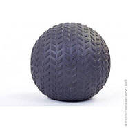 М'яч SlamBall для крофіту та фітнесу Power System PS-4115 5кг рифлений, фото 3