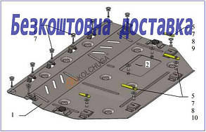 Захист двигуна Mazda 2 (DJ)(2015-)(Захист двигуна Мазда 2) Кольчуга