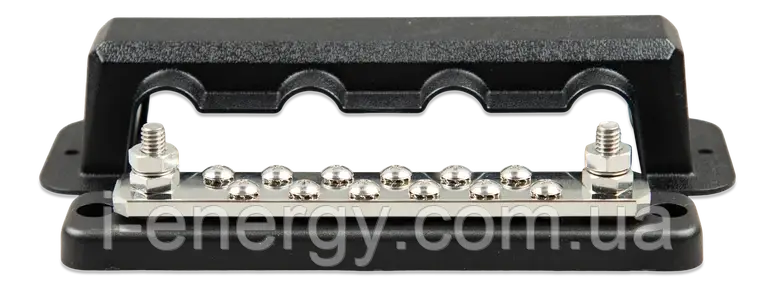 Шинопровід Busbar 250A 2P з 12 гвинтами + кришка VBB125021220 Victron Energy
