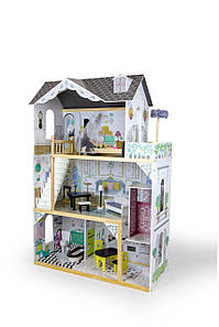 Ляльковий будиночок ігровий для барбі AVKO Вілла Лаціо + ліфт і лялька