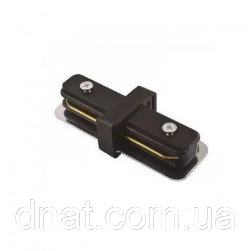 Аксесуар для однофазного шинопроводу I-подібний Чорний ZCS180 1C ICP B, фото 1