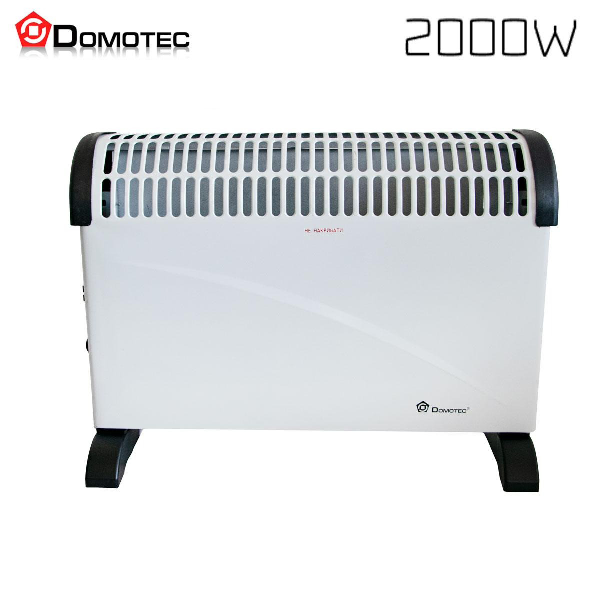 Конвектор электрический Domotec MS 5904 2000Вт портативный электрообогреватель, электро камин для дома (NS) - фото 1 - id-p1702660849