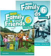 Комплект Family and Friends (2nd Edition) 6 Class Book + Workbook / Підручник + зошит з англійської мови