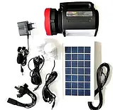 Ліхтар акумуляторний YJ-1902T, з Power Bank, Solar panel, фото 3