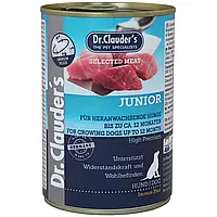 Консервы для Юниоров Dr.Clauder's Selected Meat Junior 400 г