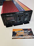 Інвертор перетворювач напруги Powerone 12V-220V SSR-4000W з функцією плавного пуску, фото 3