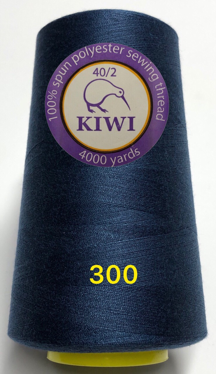 Нитки швейні KIWI No40/2 (4000 ярдів) поліестер 300