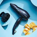 Фен дорожній BaByliss PRO Bambino BAB5510E, 1200 Вт, з дифузором, компактний, фото 4