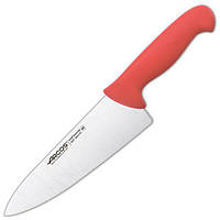Нож поварской 200 мм "2900" красный Arcos