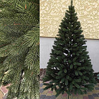 Пышная елка Буковельская литая 2,1 м зеленая Новогодние искусственные реалистичные елки 210 см