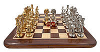 Шахматы от Italfama "Во имя короля" материал дерево размер 38*38 см Цвет коричневый