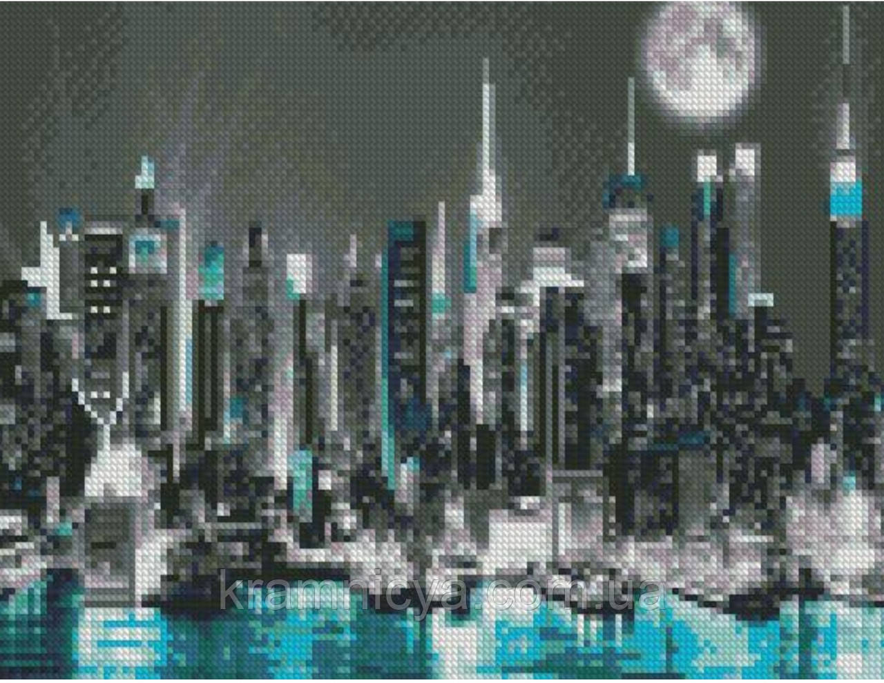Алмазна мозаїка New York City, 30х40 Strateg (HX453)