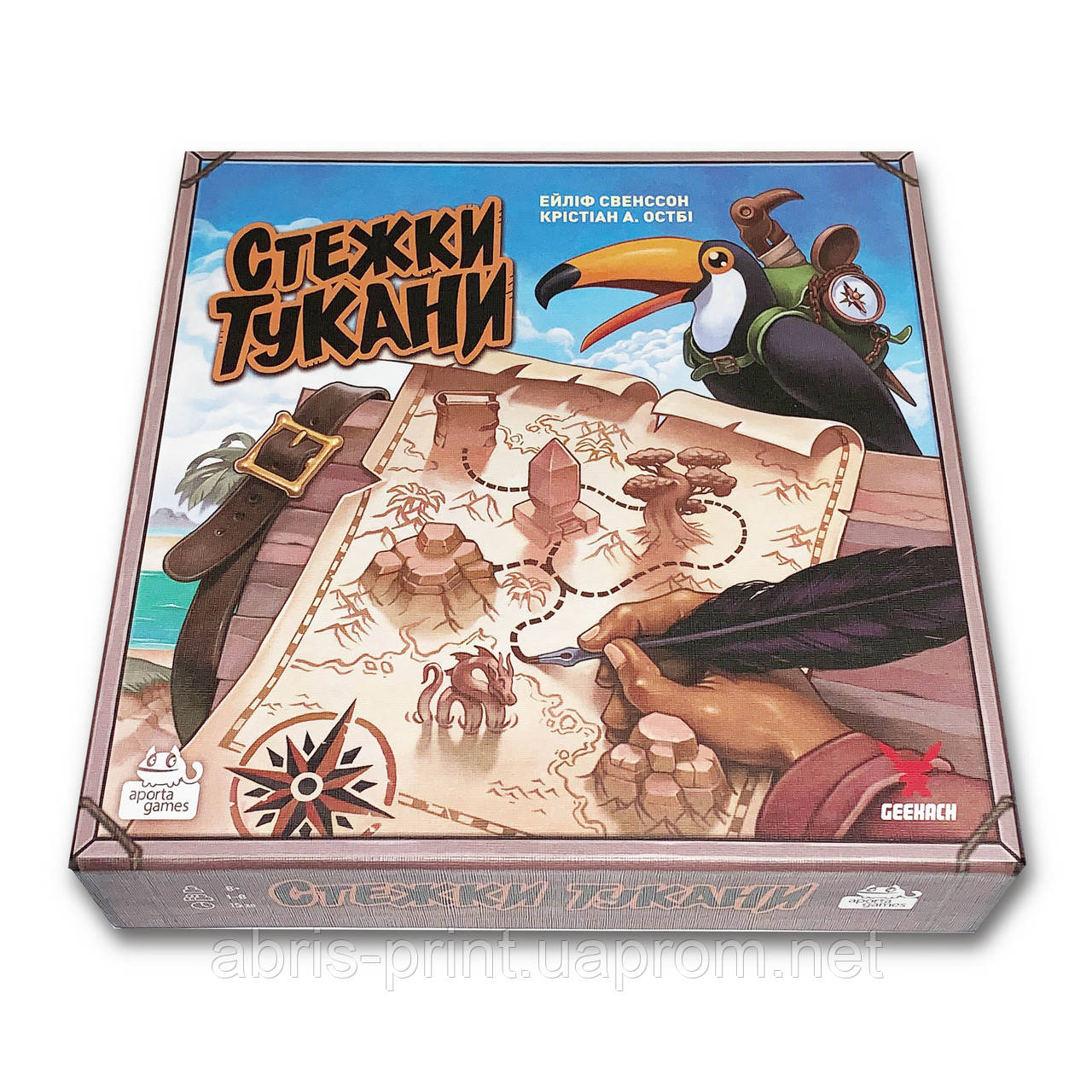 Коробка для гри "Стежки тукани"