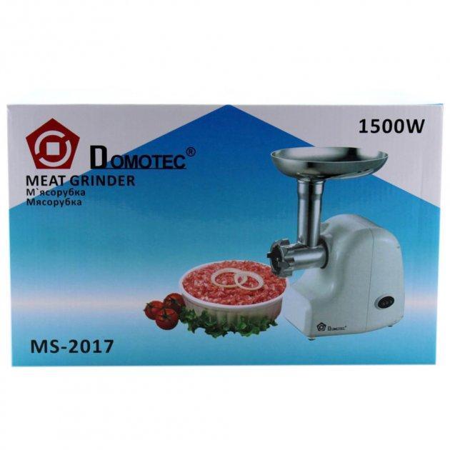 Электромясорубка DOMOTEC 1500w MS-2017/4332 - фото 3 - id-p1666054155