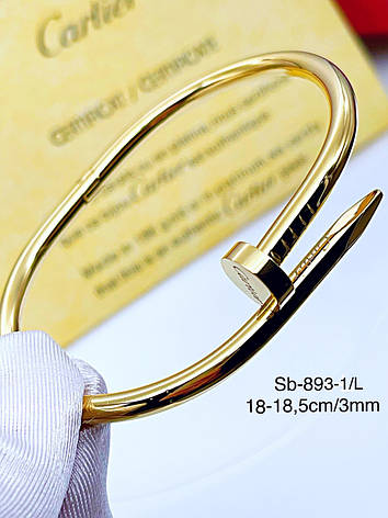 Браслет Stainlees Steel преміум (14-К), фото 1