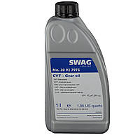 SWAG CVT Gear Oil 30927975 1л Трансмиссионное масло желтое для вариатора (30 92 7975)