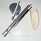 Набір для лудіння Паста Wurth 50g, Олов'яні стрижні Monch 4 прута, лопатка, фото 3