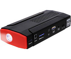 Пусковий пристрій + Павербанк 4smarts Jump Starter Power Bank Ignition 13800mAh with Torch black/red