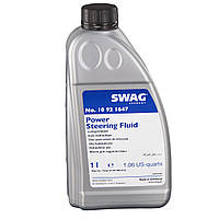 SWAG Power Steering Fluid 10921647 1л Масло гидравлическое ГУР зеленое (10 92 1647)