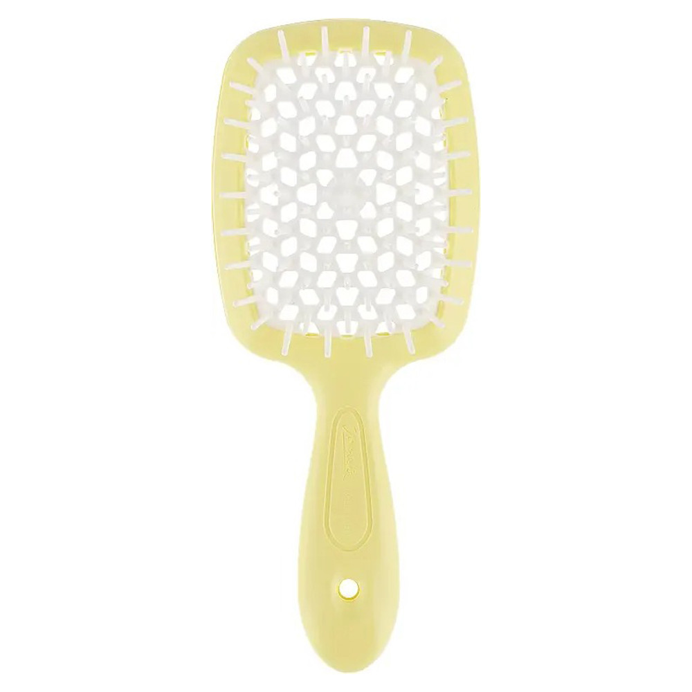 Щітка жовта (біла серединка) Janeke Superbrush Small Yellow/White