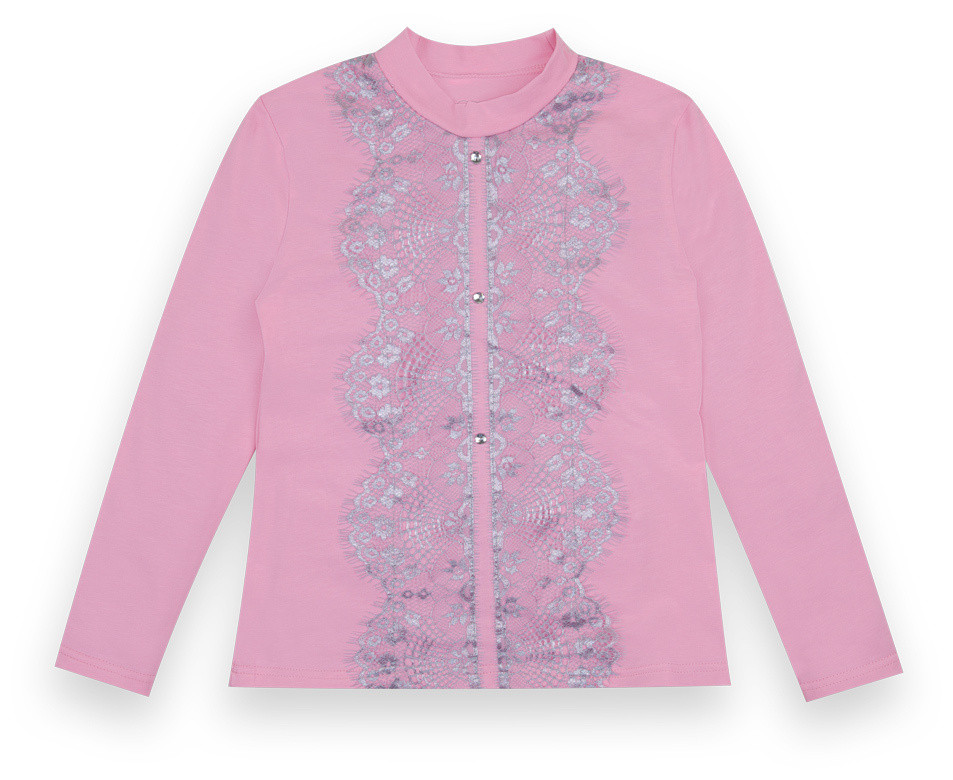 Блуза дитяча для дівчинки GABBI BLZ-21-5 Джоллі Рожевий на зріст 122 (12881)