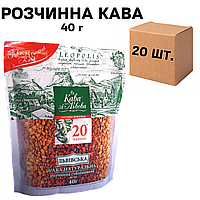 Ящик растворимого кофе Галка, Кофе из Львова - Львовский, 40 гр. (в ящике 20 шт)