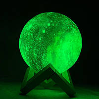 Настольная лампа светильник 3D Космос с пультом