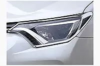 Toyota Rav 4 2016-2018 накладки на фары
