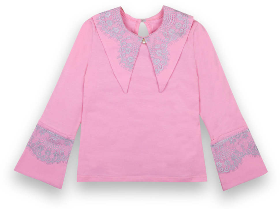 Блуза дитяча для дівчинки GABBI BLZ-21-6 Амелі Рожевий на зріст 122 (12882)