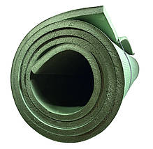 Каремат надміцний для військових, темно-зелений, EVA, 2000х750х10мм, армійський довгий широкий килимок, фото 5