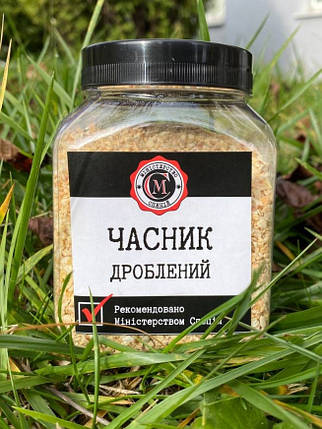 Часник дроблений сушений 3*3, 230г, фото 1