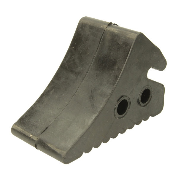 Черевик-упор противідкатний гумовий 160x110x80 мм, фото 1