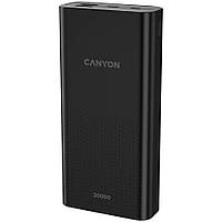 Павербанк Power Bank CANYON PB-2001 20000mAh Black