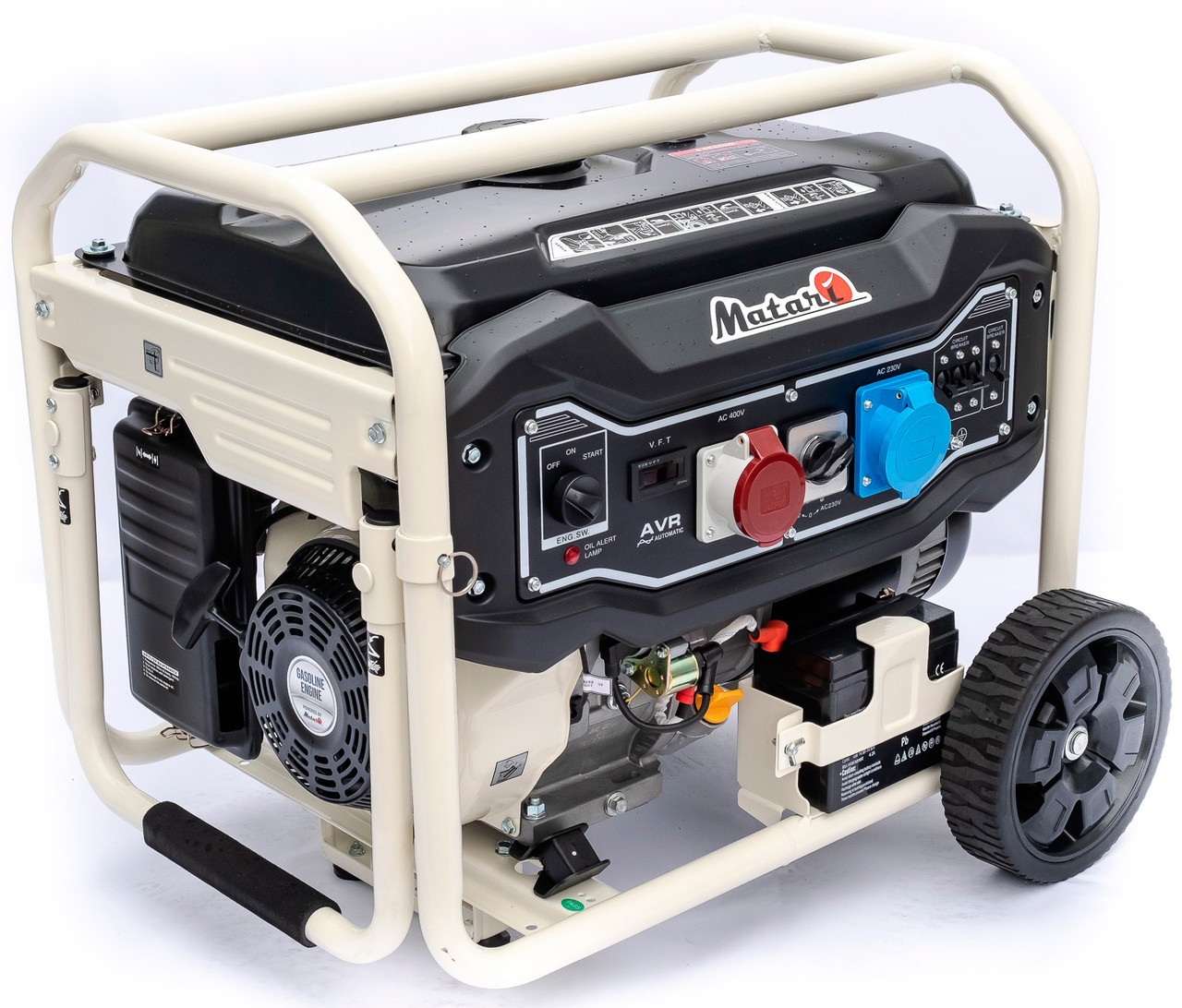 Бензиновий генератор Matari MX11003E (8.5 кВт, ~3ф, 380 В)