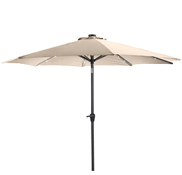 Парасолька антивітер 2.7 м із ручкою для підіймання різні кольори