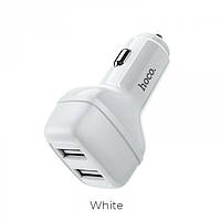 Автомобільна зарядка HOCO Z36 Leader 2 USB/2,4A Білий