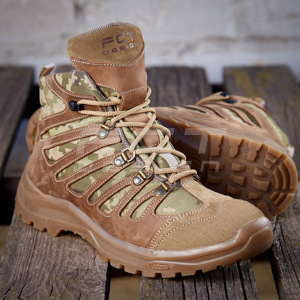 Черевики тактичні Вікінг мембрана демісезонні піксель ЗСУ