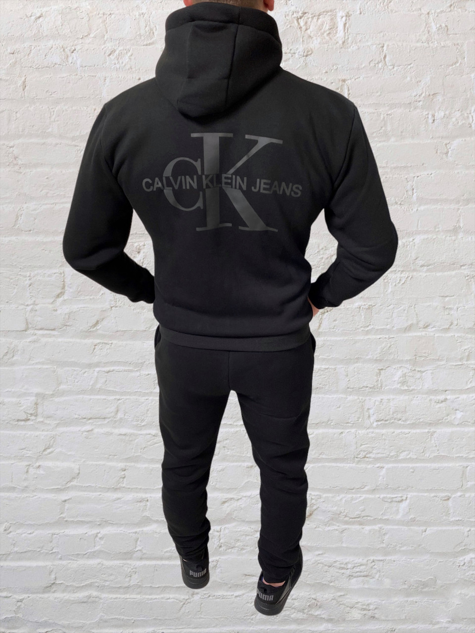 Зимовий чоловічий спортивний костюм Calvin Klein Люкс якість