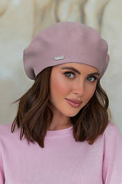 В'язаний берет «Віола»