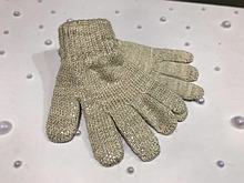 Дитячі рукавички для дівчинки Margot Польща Dropodi Молочний весняна осіння демісезонна Хіт!