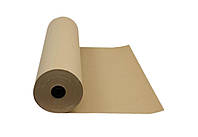 Бумага оберточная крафт в рулоне коричневая ширина 84 см, 50 пог.м