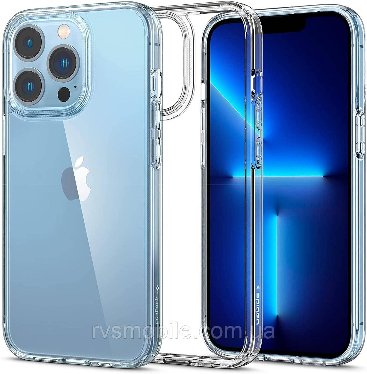 Чохол Spigen для iPhone 13 Pro Max — Ultra Hybrid, Crystal Cleare (ACS03204)